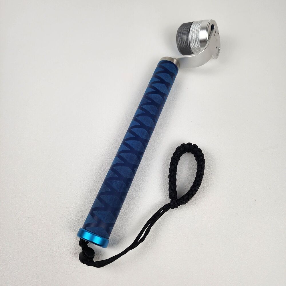 YEZRO Y35 VR Cricket Bat Attachment Meta Quest 3 3S 2 Pro iB Cricket Blue RH